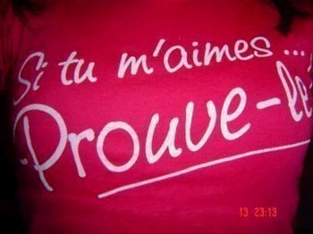  il faut tjr le prouvé